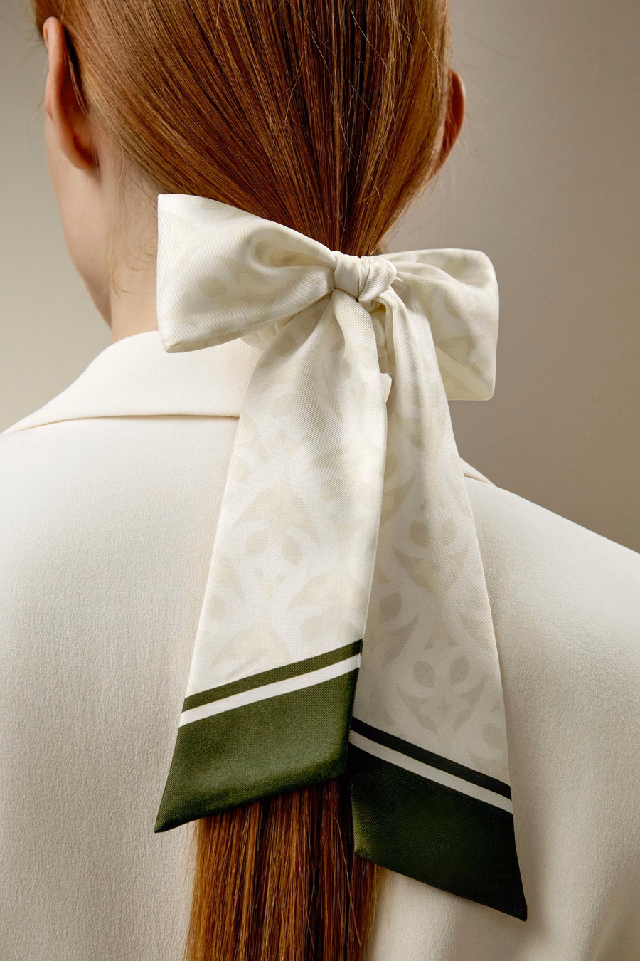 Lily Print Schleifen-Haarband