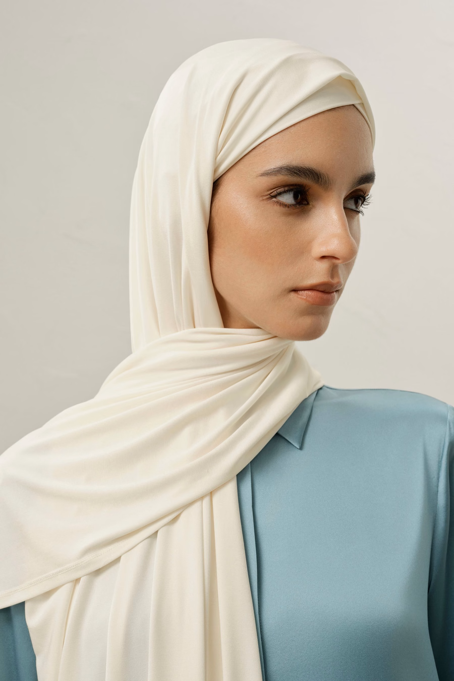 Seiden-Viskose-Jersey-Hijab