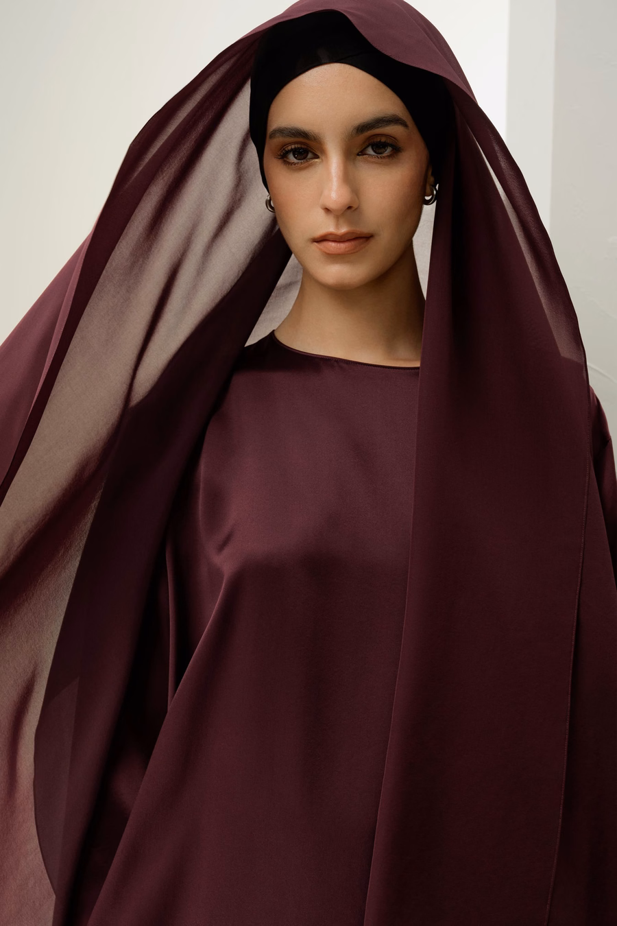 Seiden-Chiffon-Hijab