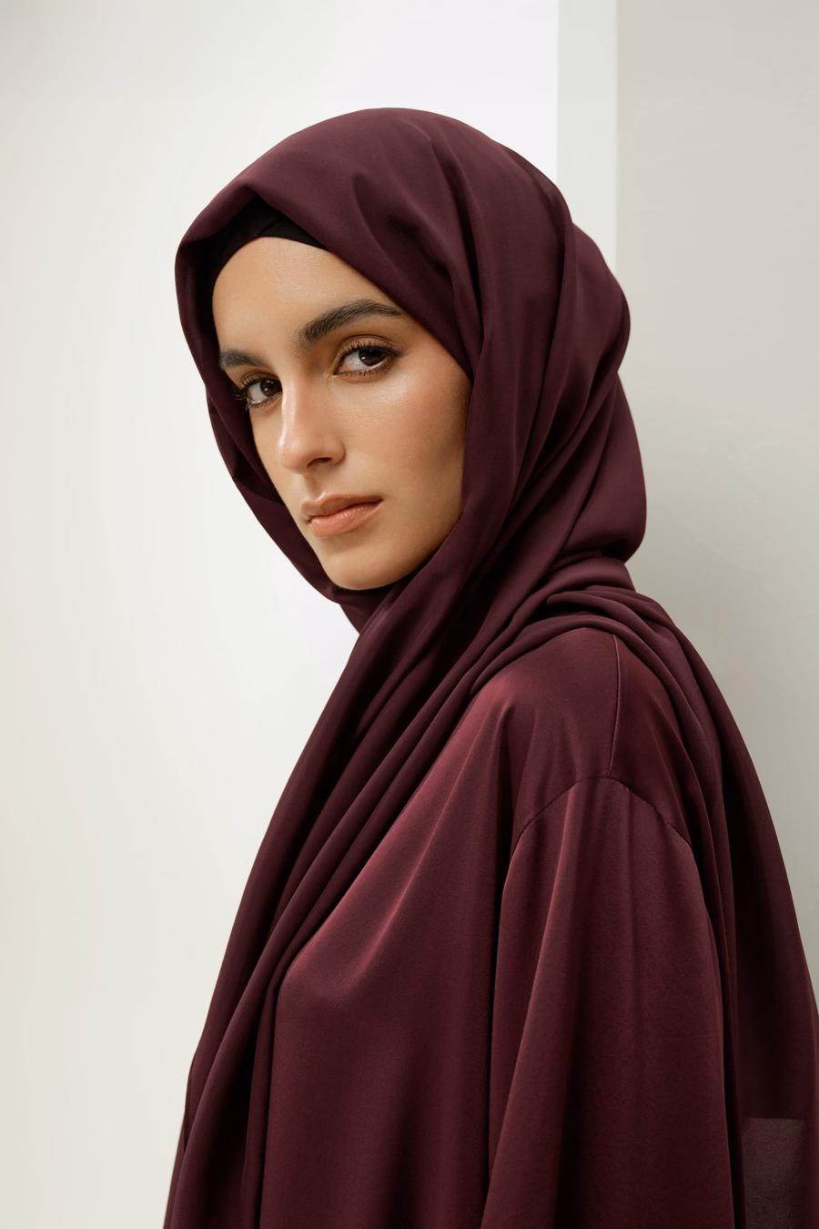 Seiden-Chiffon-Hijab