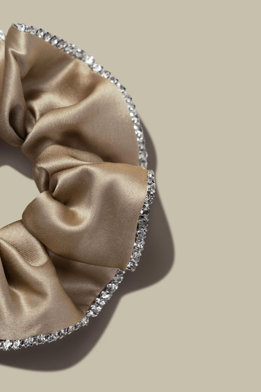 LILYSILK Rhinestone Schmuck Seidenscrunchies
