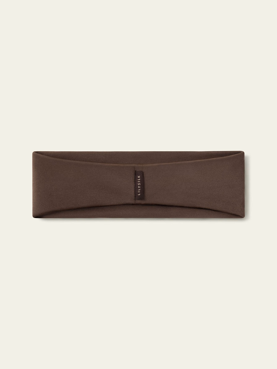 Breite Seiden-Breeze-Jersey-Haarband