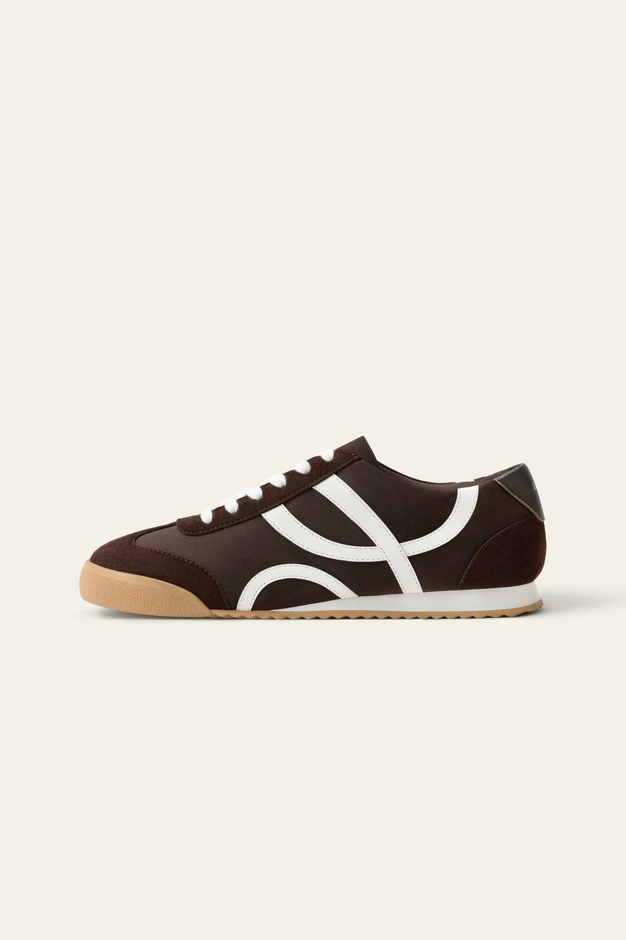 Seiden-Leder-Sport-Sneaker