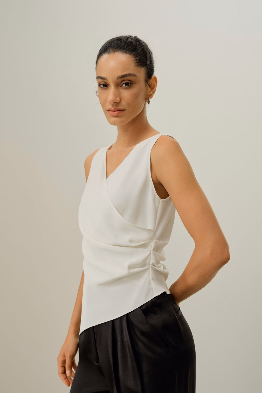 Élise V-Ausschnitt Top