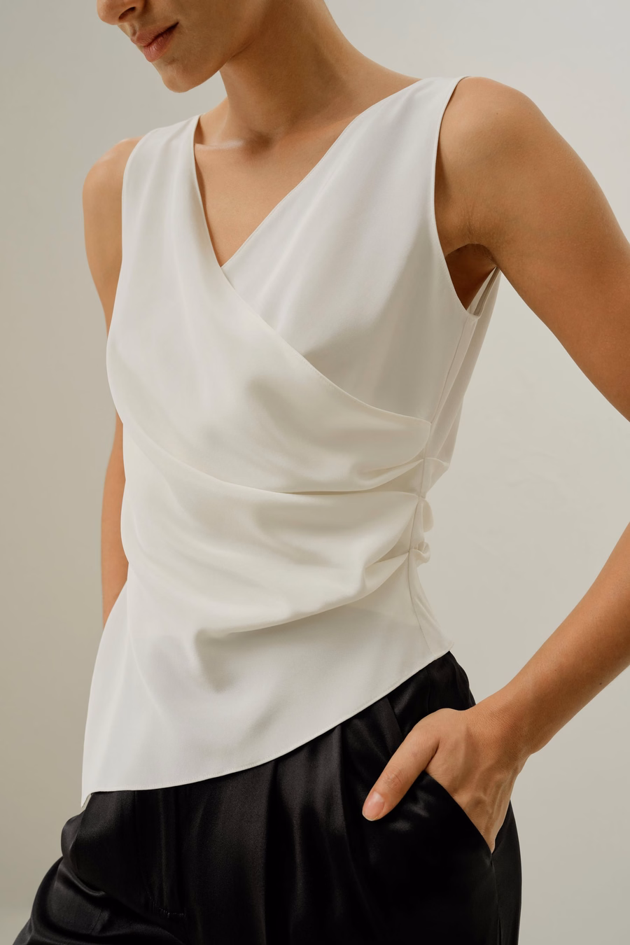 Élise V-Ausschnitt Top