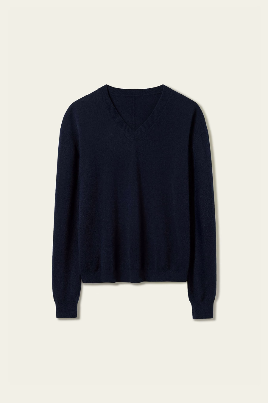 V-Ausschnitt Baby Kaschmir Pullover