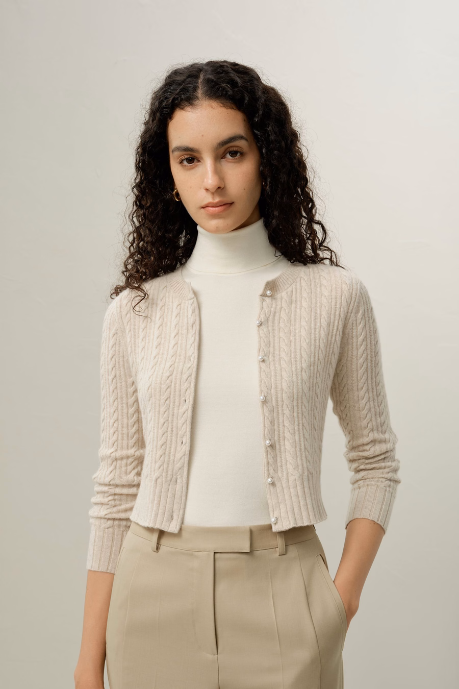 LILYSILK X LYDIA MILLEN Der Hawthorn Cardigan