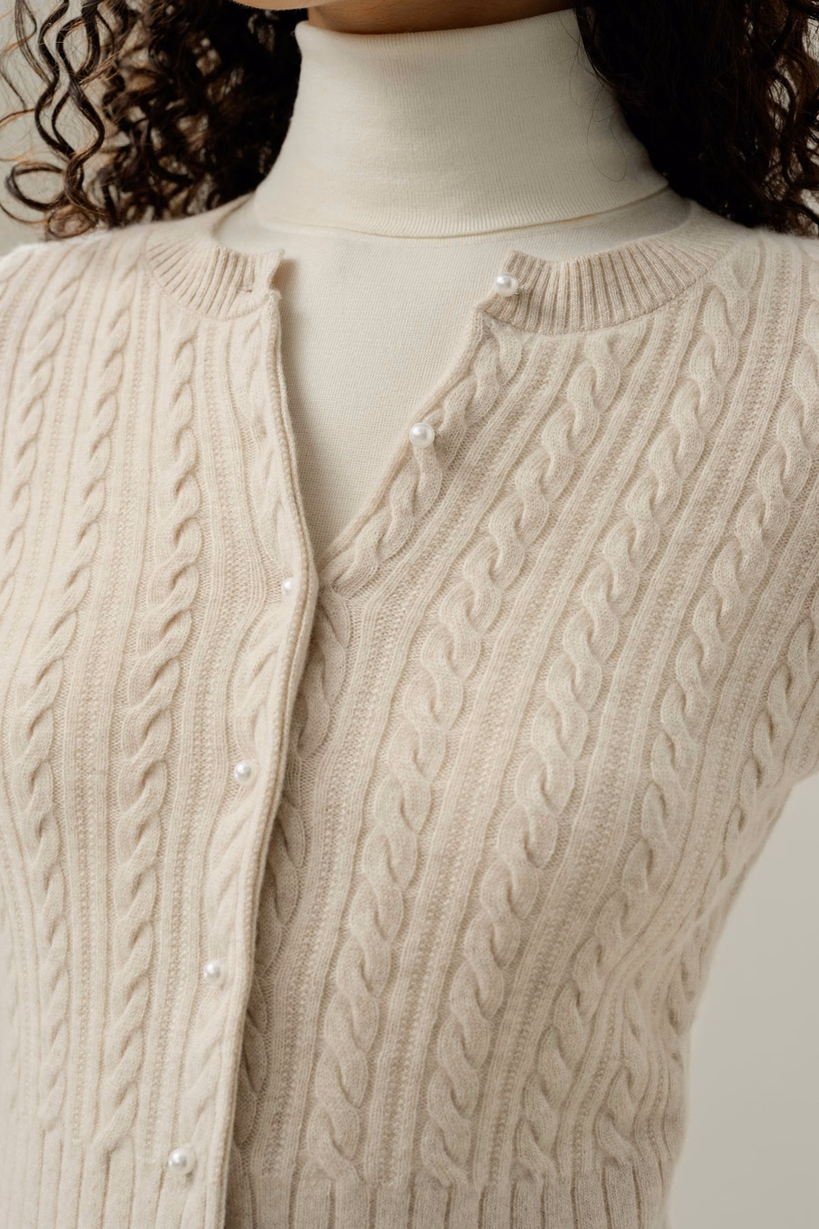 LILYSILK X LYDIA MILLEN Der Hawthorn Cardigan