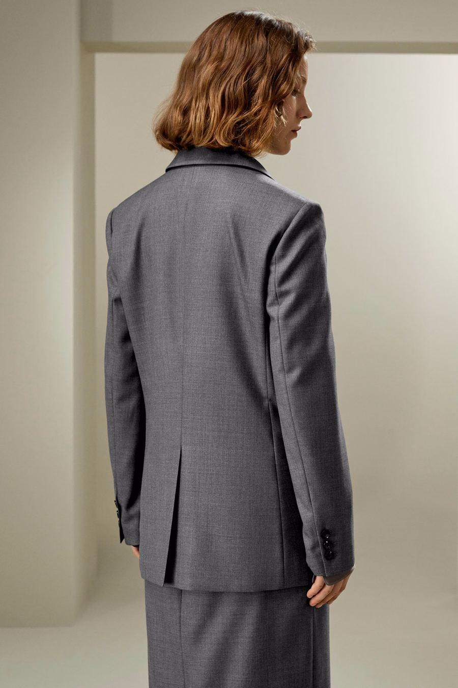 Moderner Schönheit Seidenwoll-Blazer