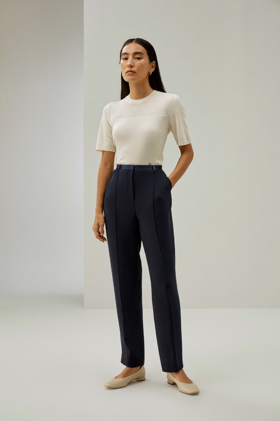 Raffinierte Slim-Fit verstellbare Knöchelhosen