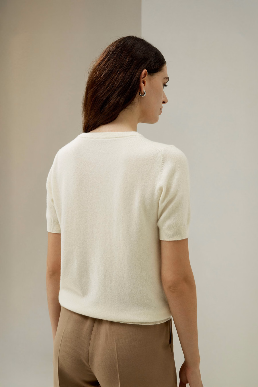 Rundhals Basic Strickoberteil
