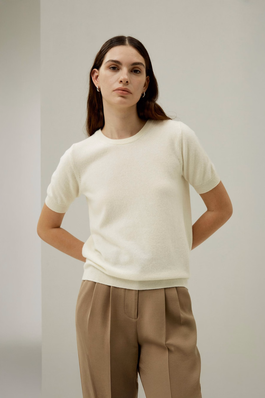 Rundhals Basic Strickoberteil