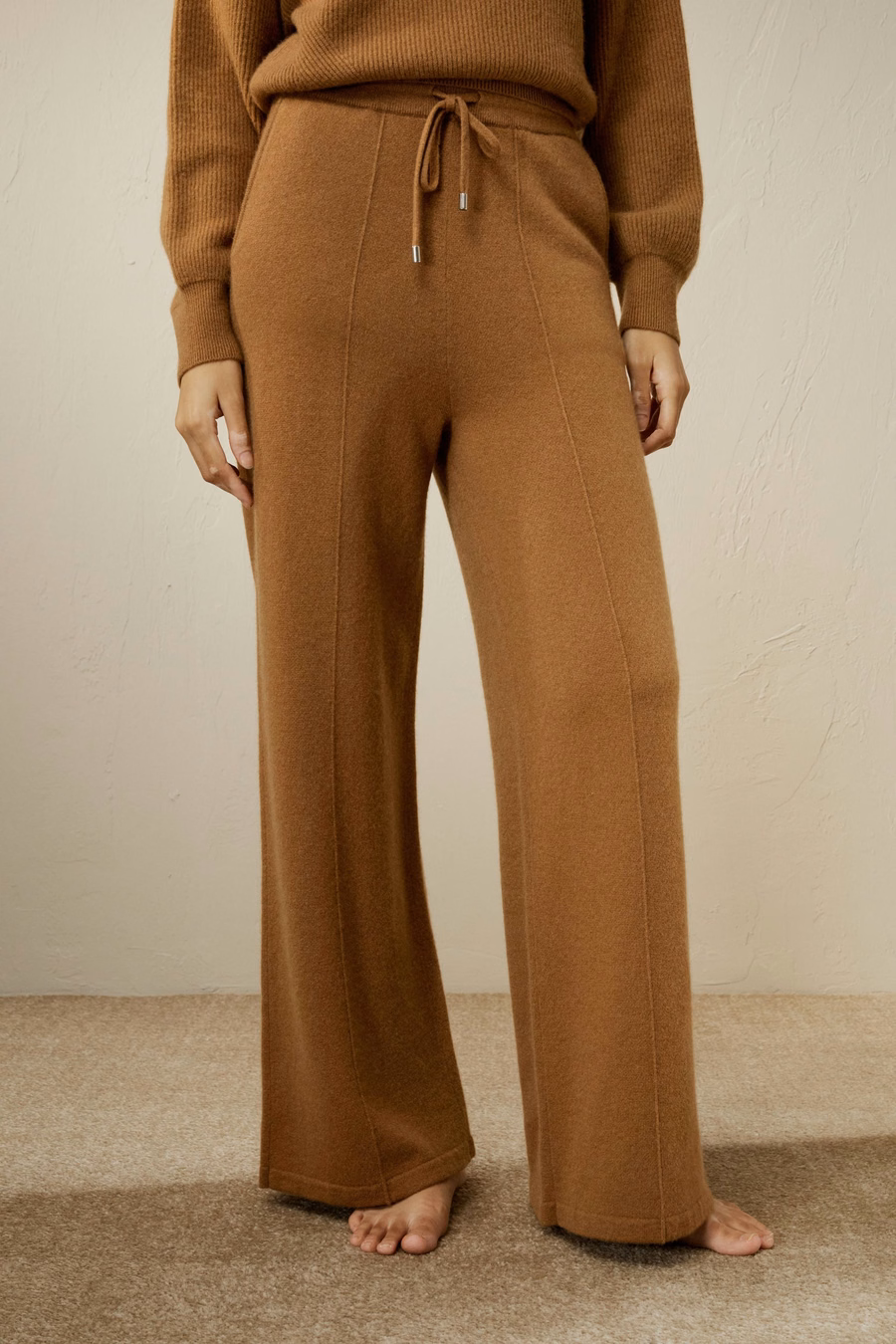 Flüssige Kaschmir-Sweatpants