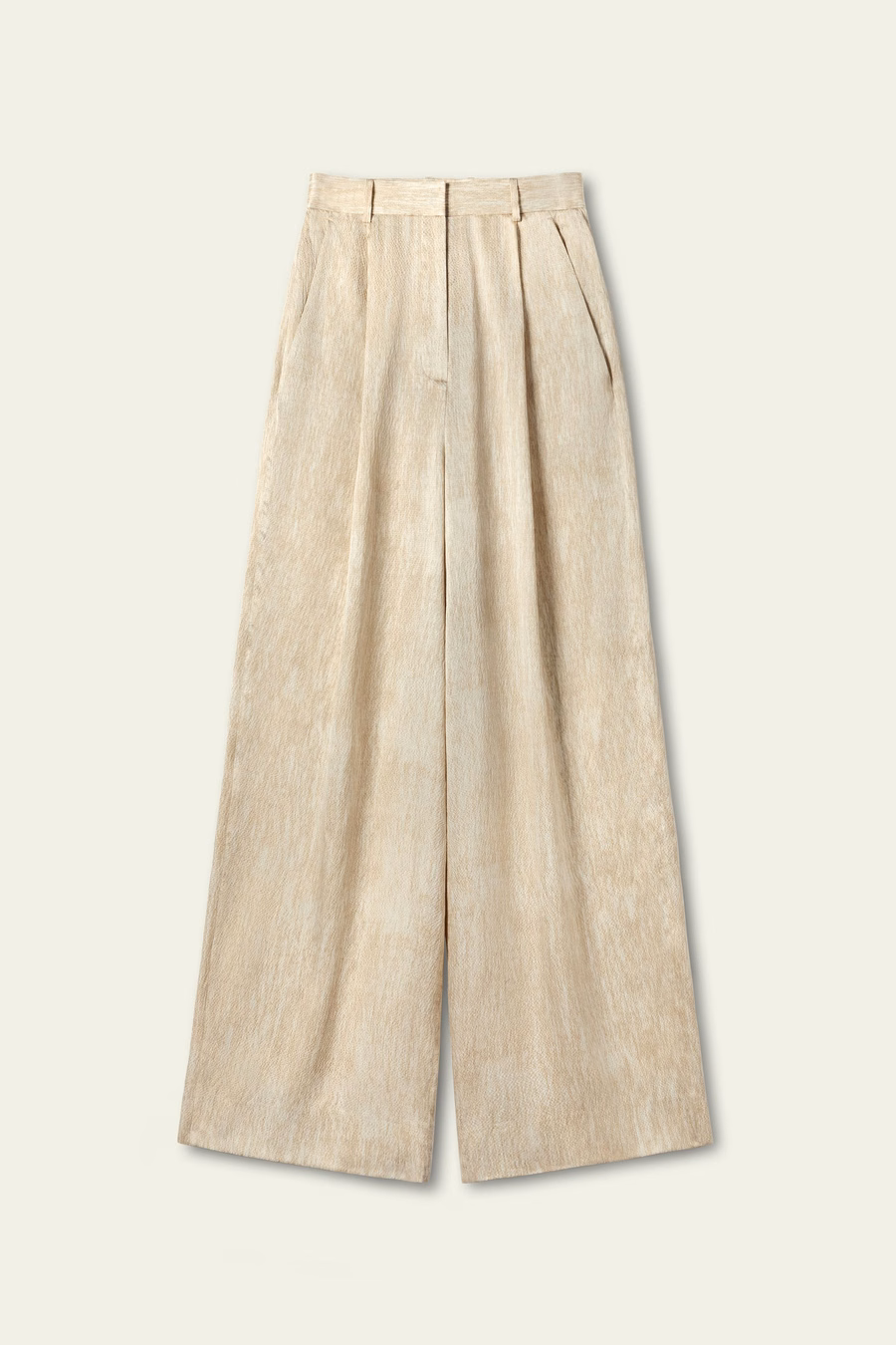 Perlen-Satin-Seidenhose