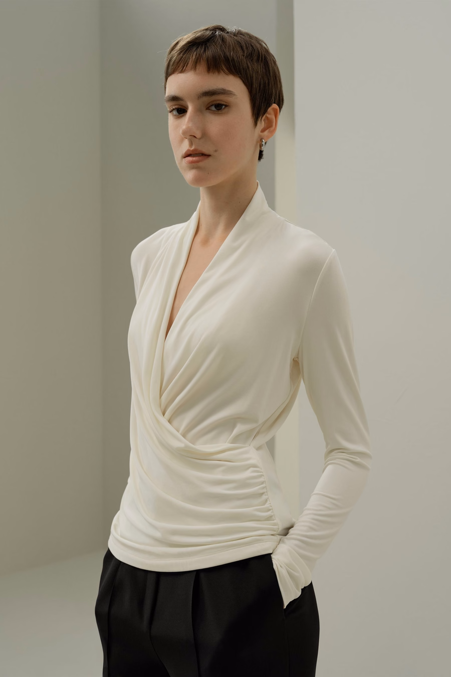 Seidenbreeze Jersey Stretch Wickeloberteil