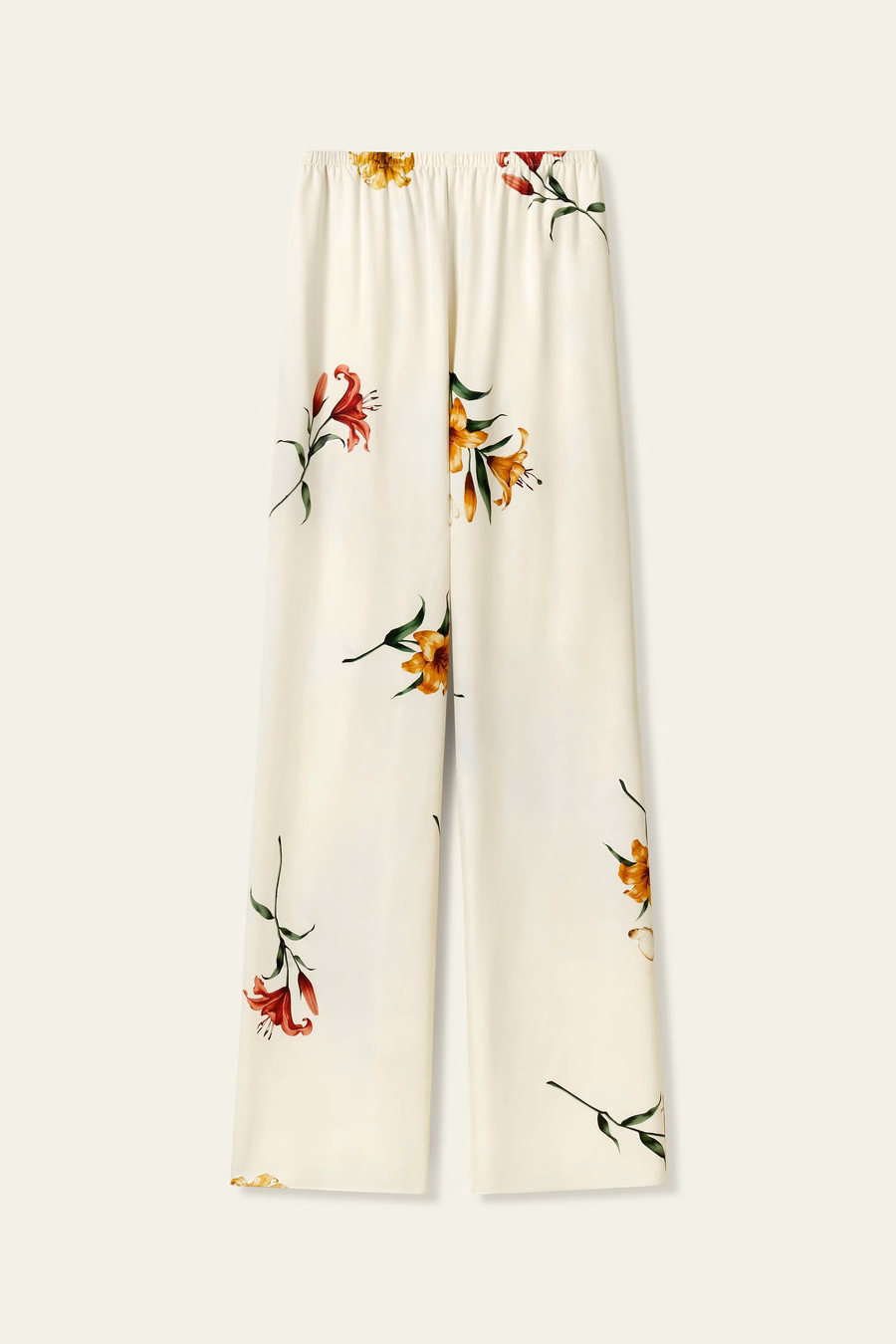 Lily Druck Seiden Pull-On Hose
