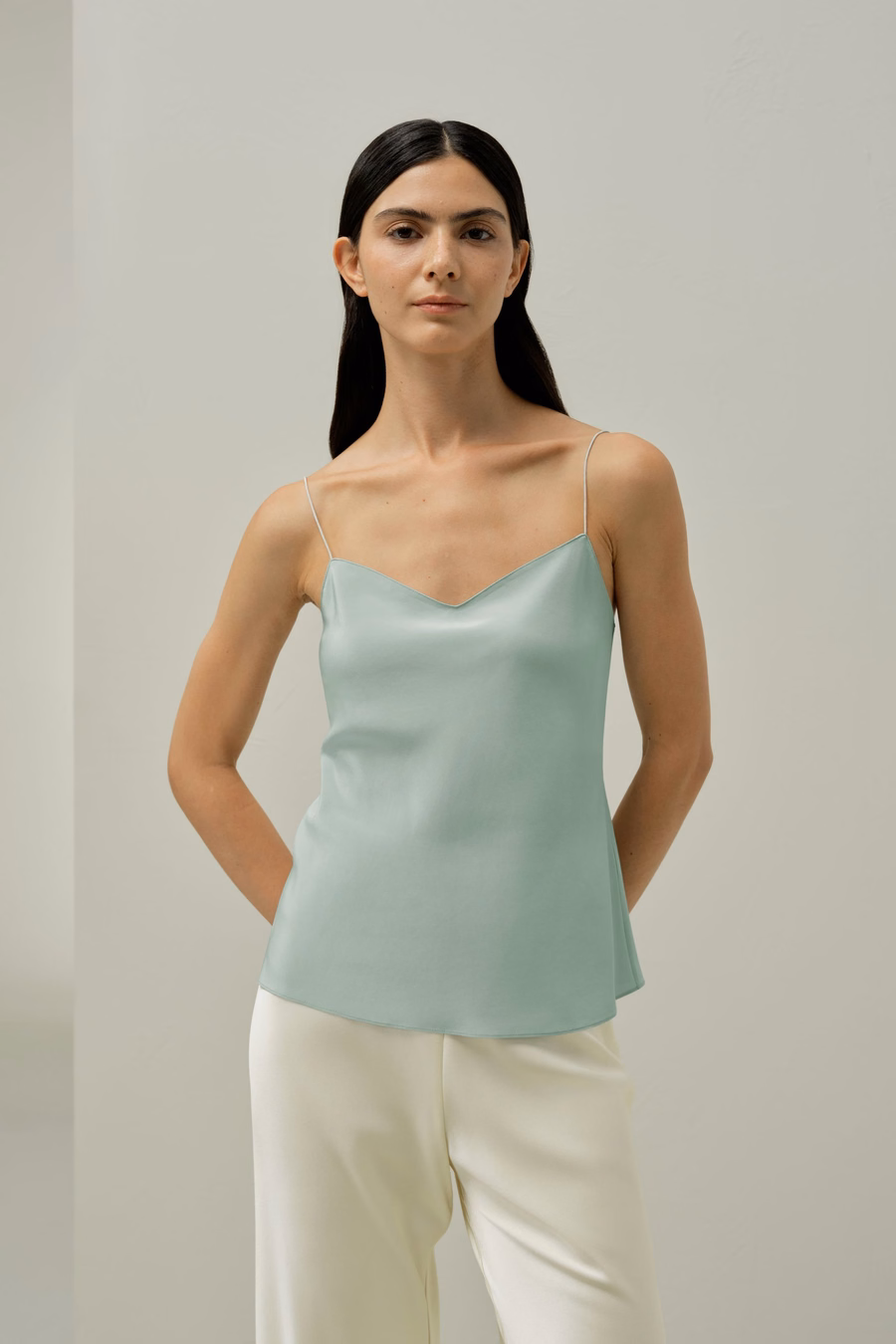 Chic Minimal Silk Cami