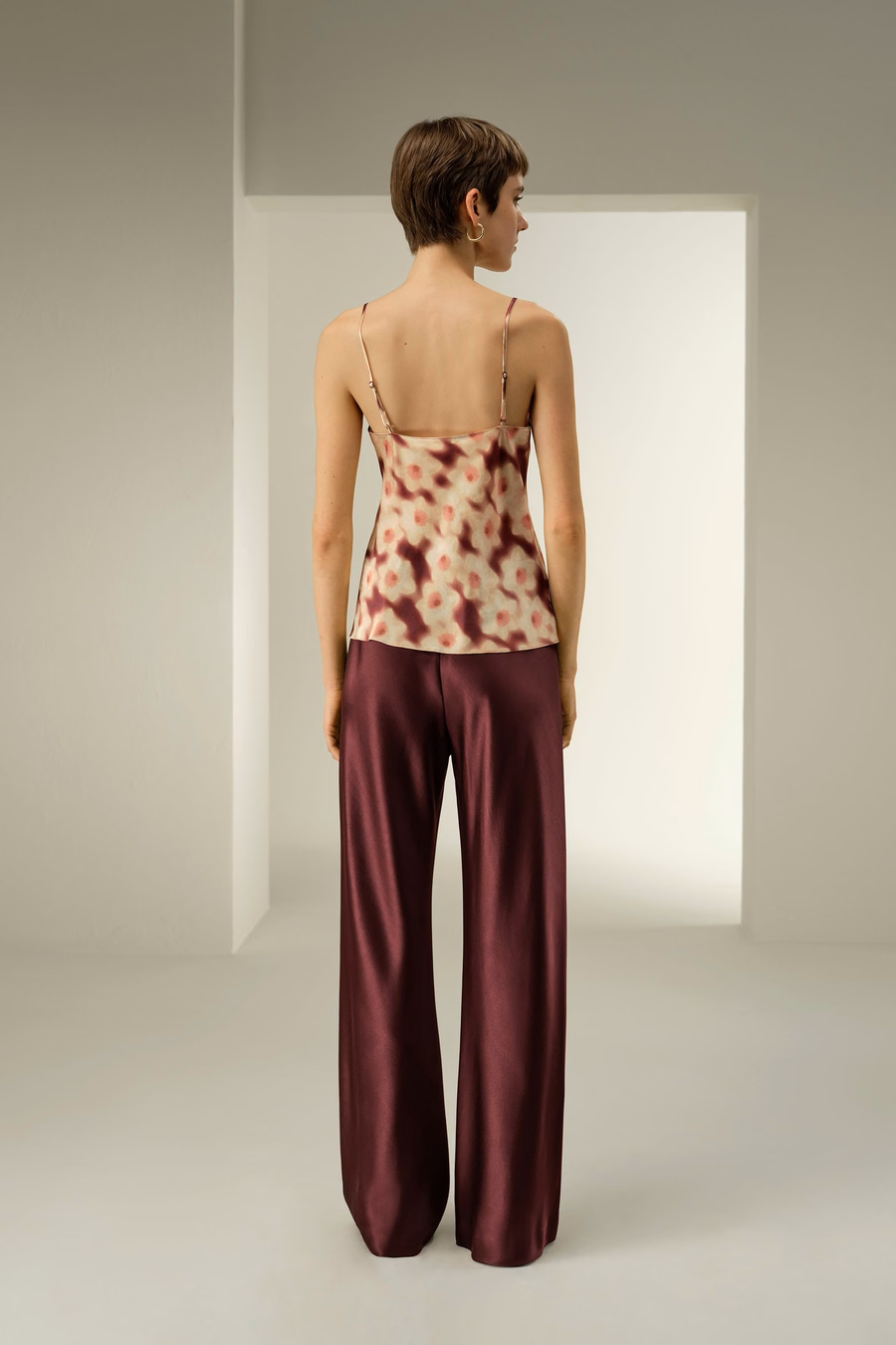 Daffodil Bloom Silk Camisole – Made with Liberty Fabric