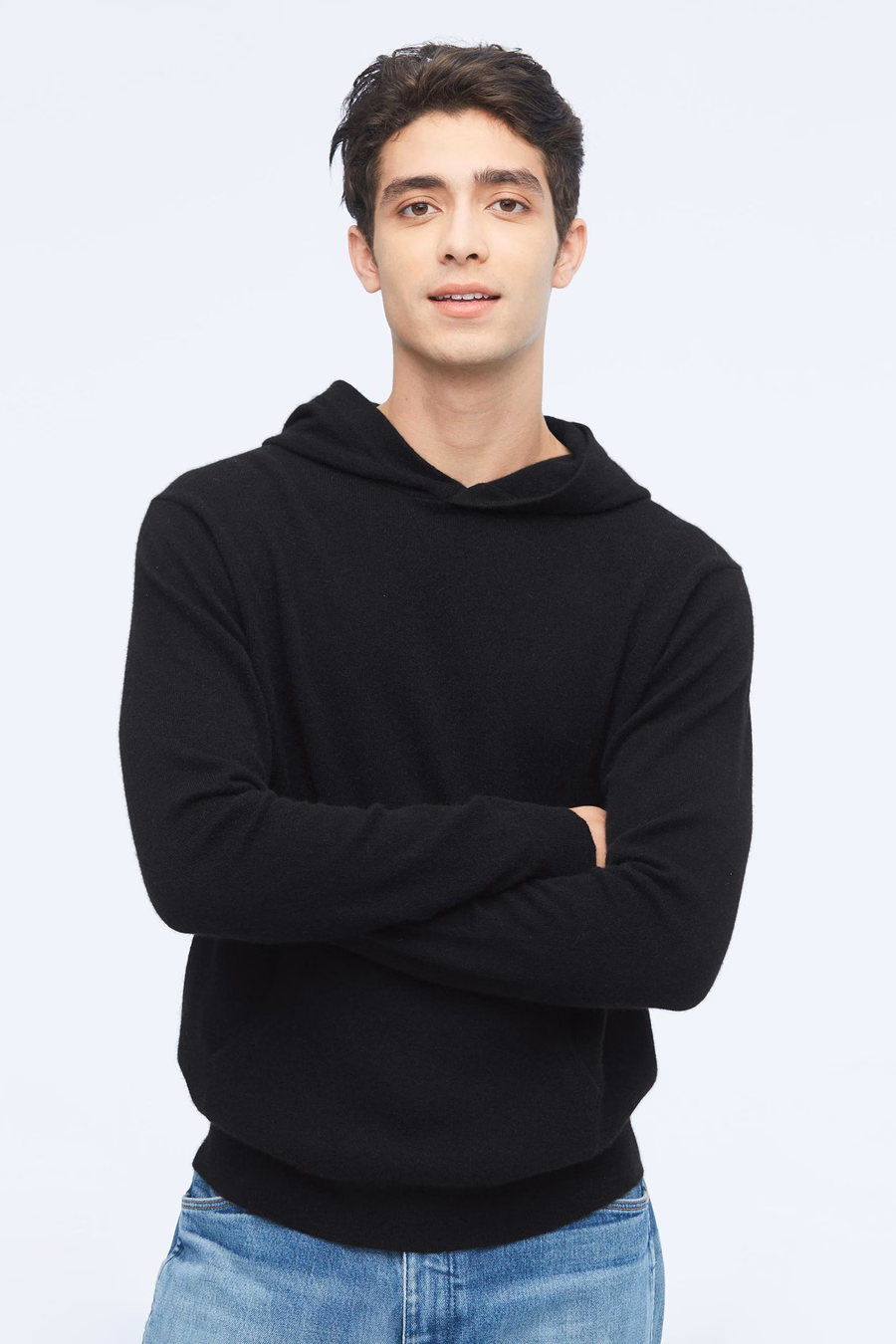Cashmere Pullover Hoodie für Männer