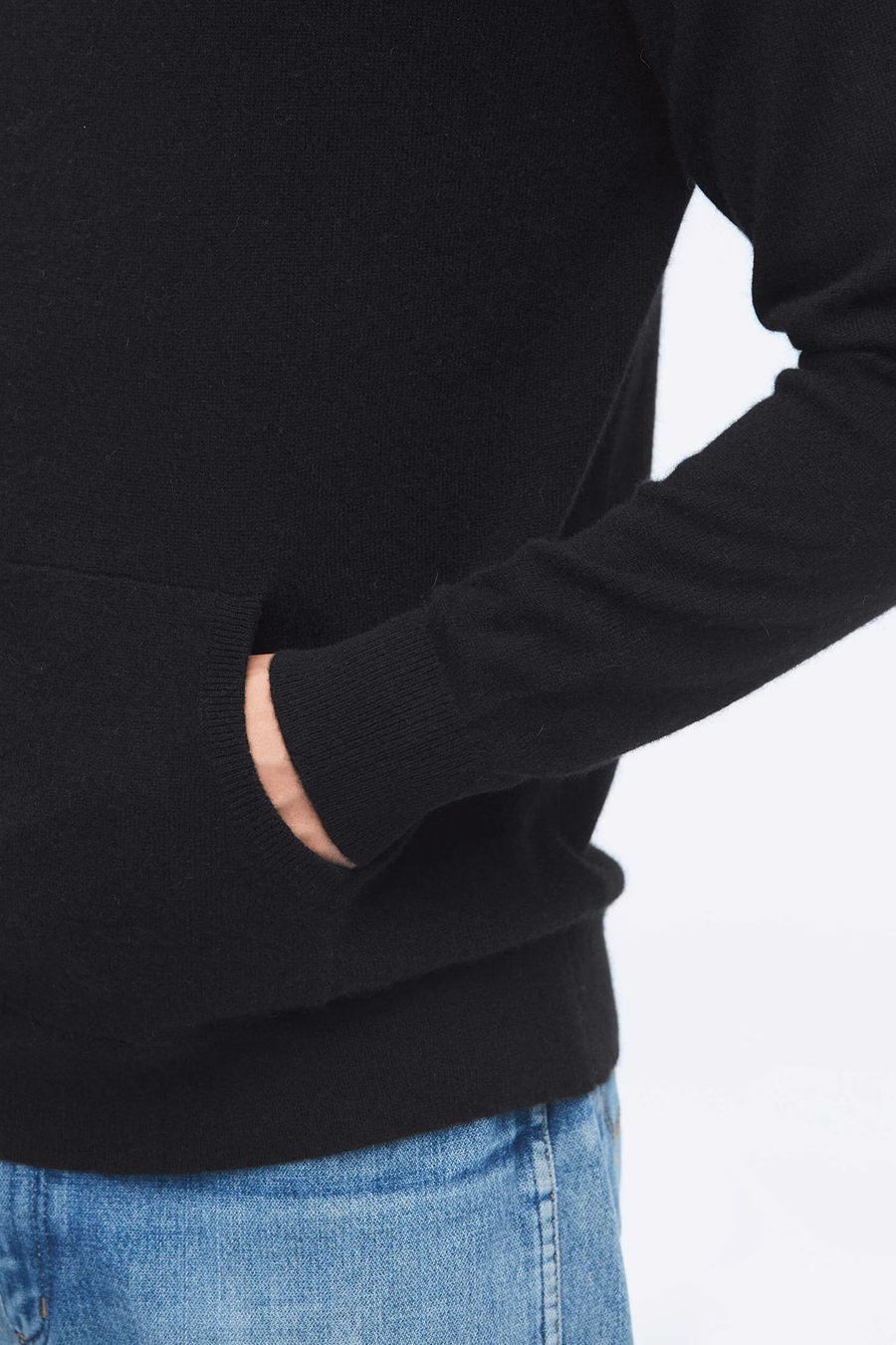 Cashmere Pullover Hoodie für Männer