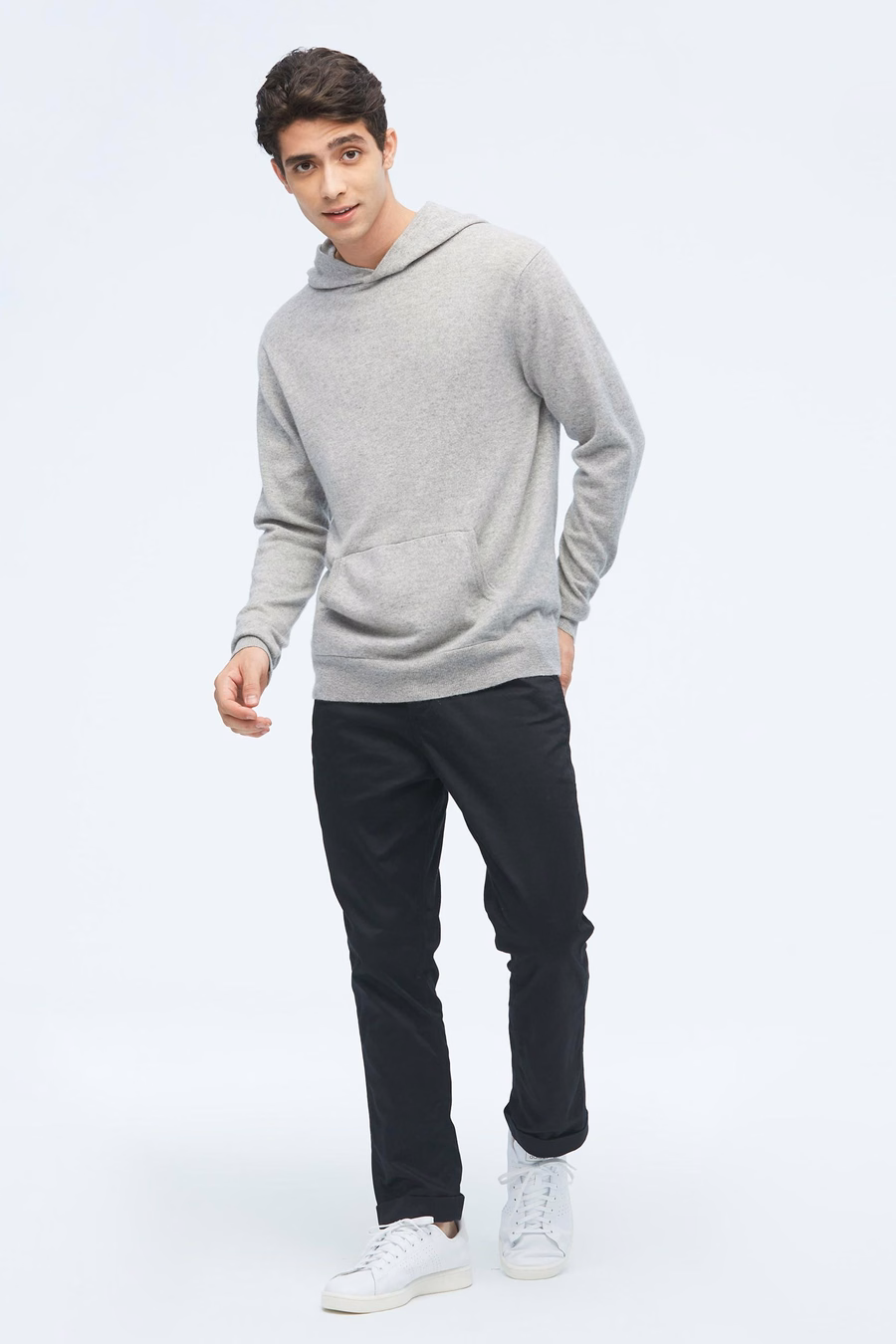 Cashmere Pullover Hoodie für Männer