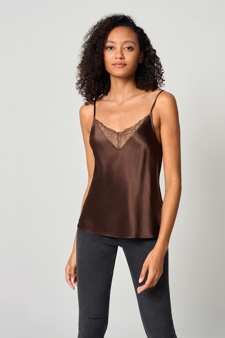 LILYSILK X MIM Lace Seide 2 In 1 Cami