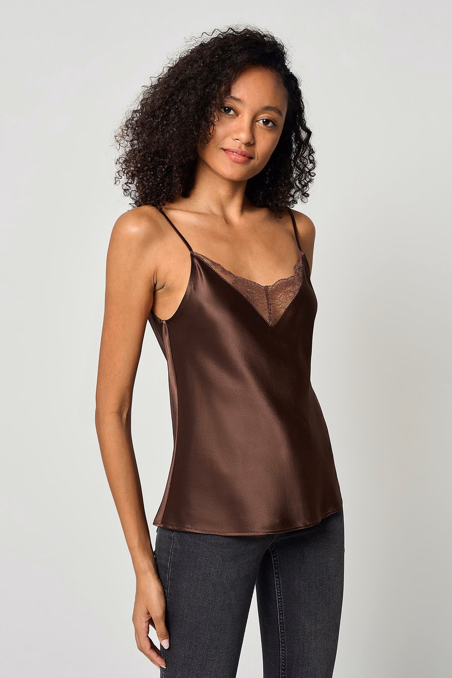 LILYSILK X MIM Lace Seide 2 In 1 Cami