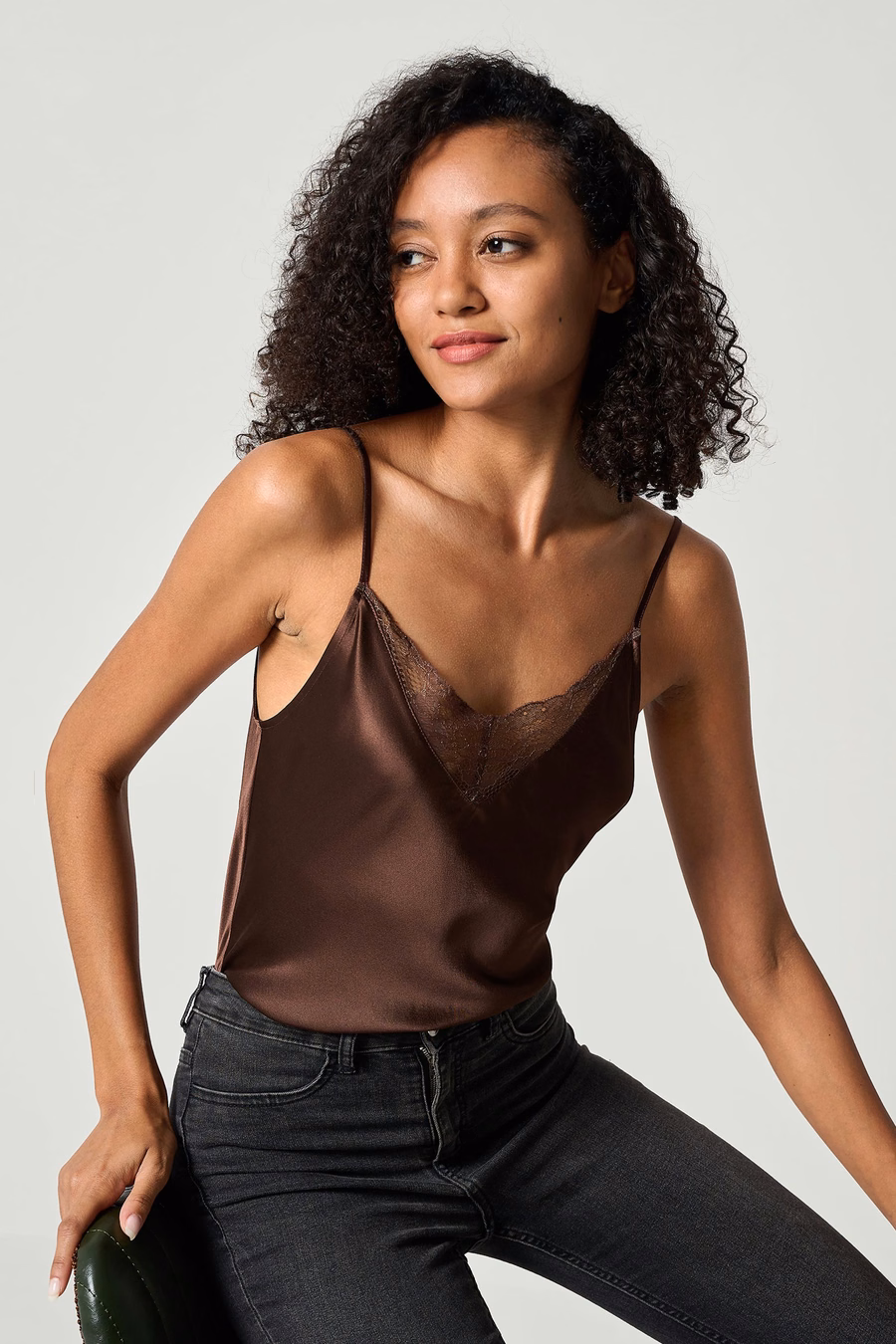 LILYSILK X MIM Lace Seide 2 In 1 Cami