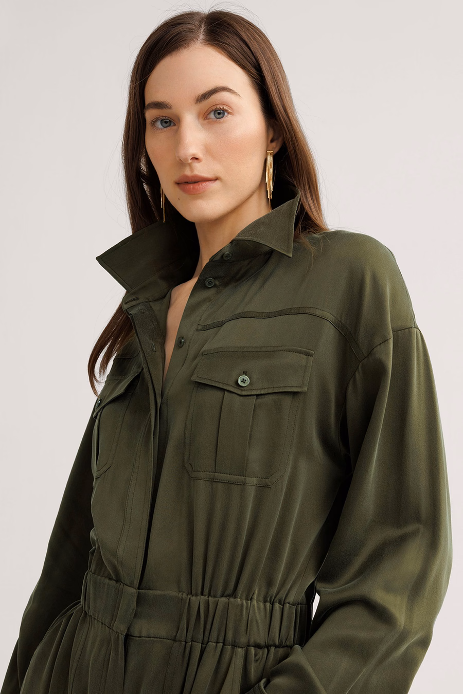 Sandwashed Safari Jumpsuit