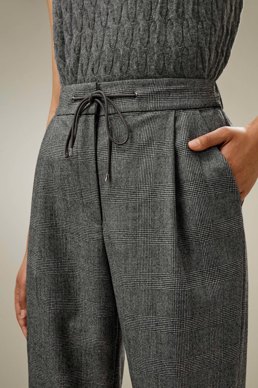 Glen Flex Schurwollhose