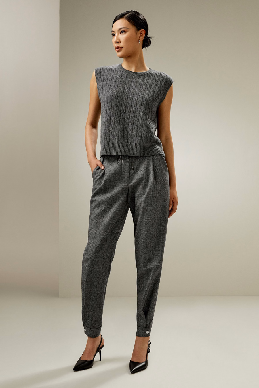 Glen Flex Schurwollhose