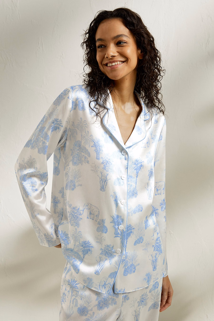 La Terra Long Pajama Set