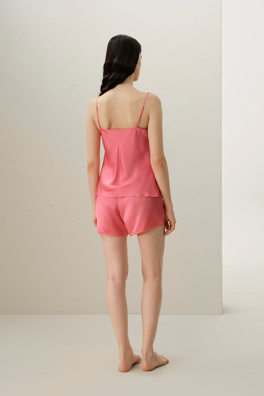 Hopes Kurzes Seiden-Camisole-Set