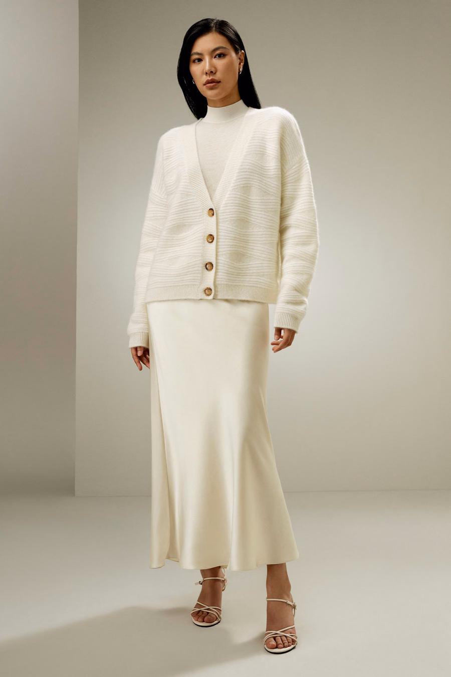 Wasserwellen Cashmere Cardigan
