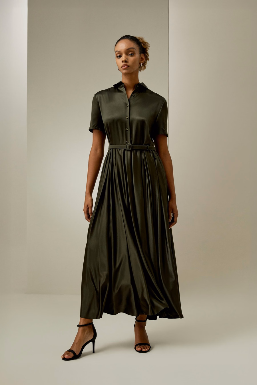 LILYSILK X LYDIA MILLEN Moira Kleid