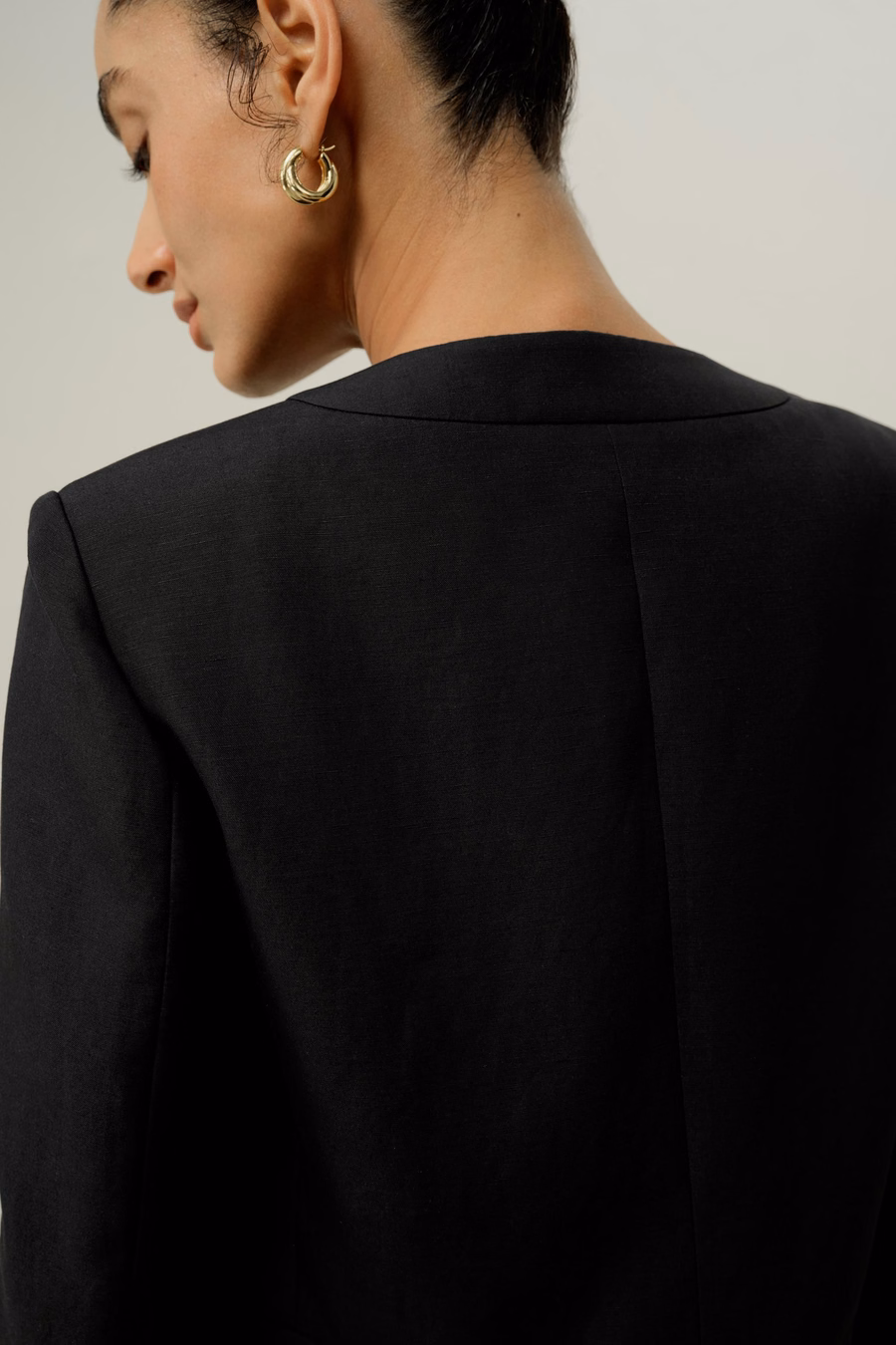 Mara Jacke aus Seiden-Leinen