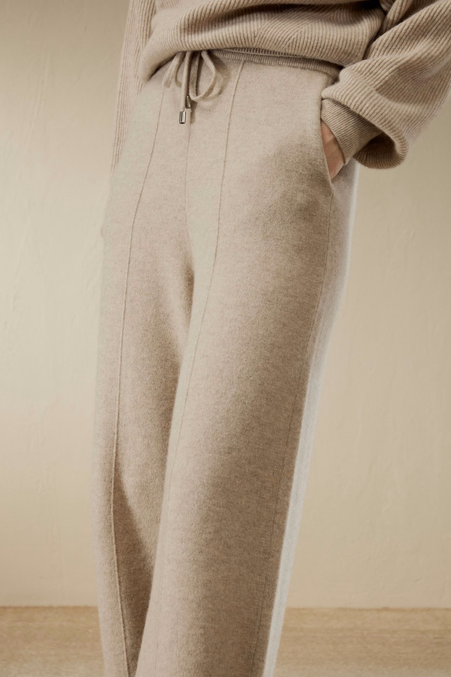 Flüssige Kaschmir-Sweatpants