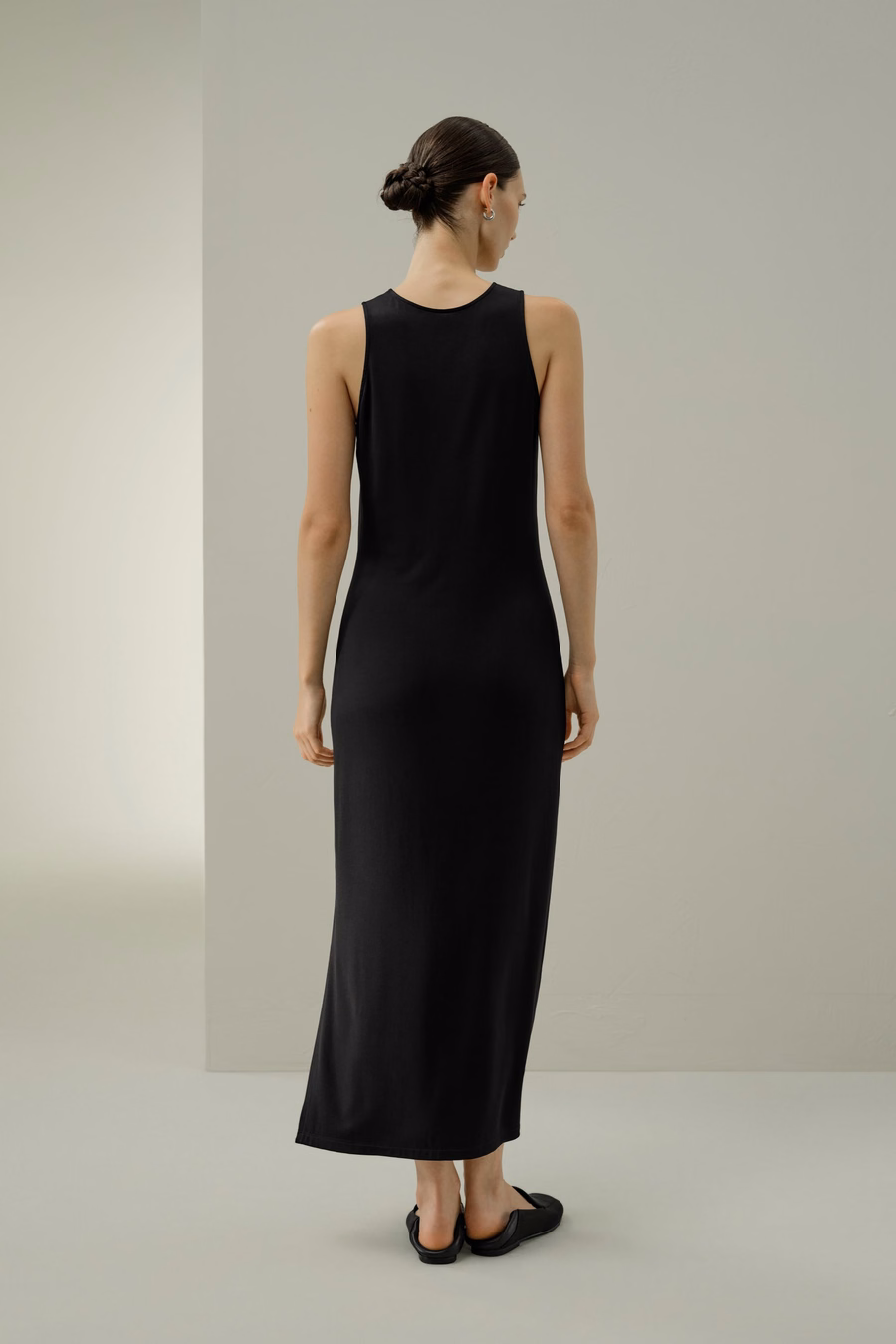 Seidenbreeze Jersey Bodycon Maxikleid
