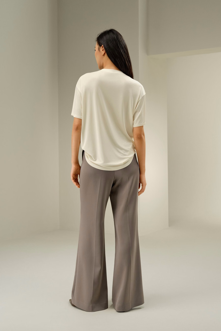 Oversized Silk Jersey Tee