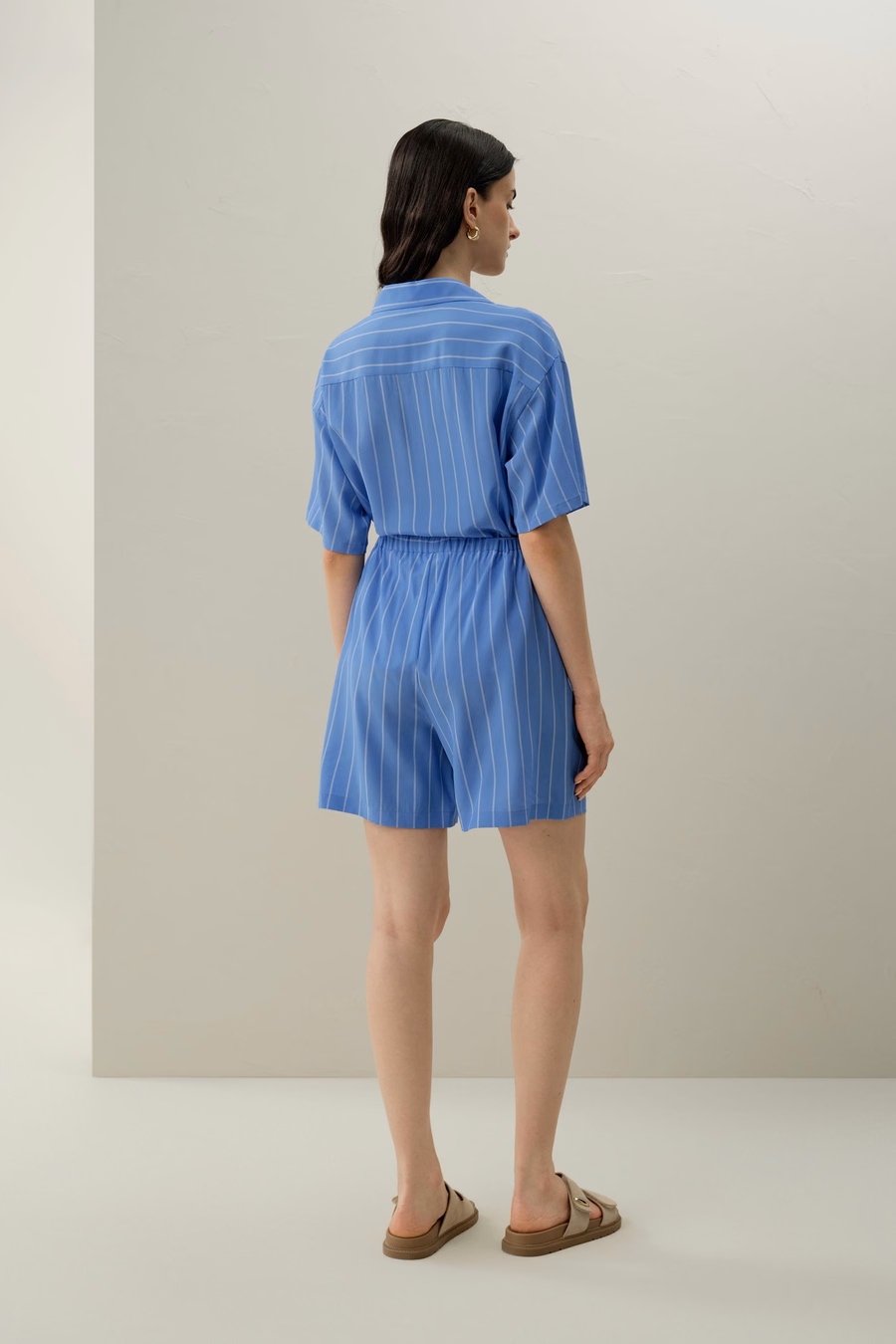 Amalfi Gestreifte Shorts