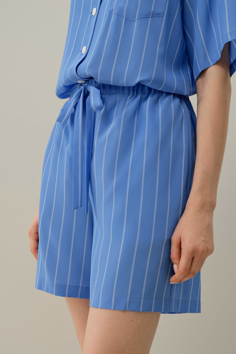 Amalfi Gestreifte Shorts
