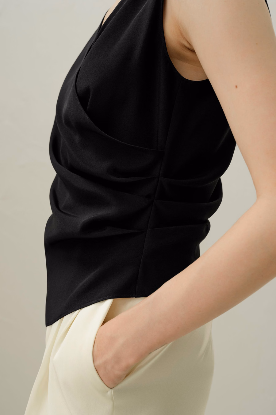 Élise V-Ausschnitt Top